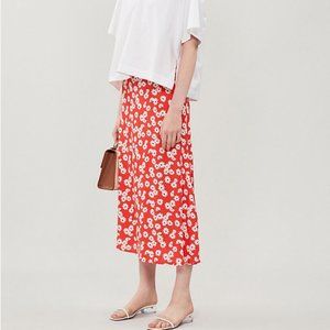 REFORMATION Bea Skirt floral print skirt Sz 0 New